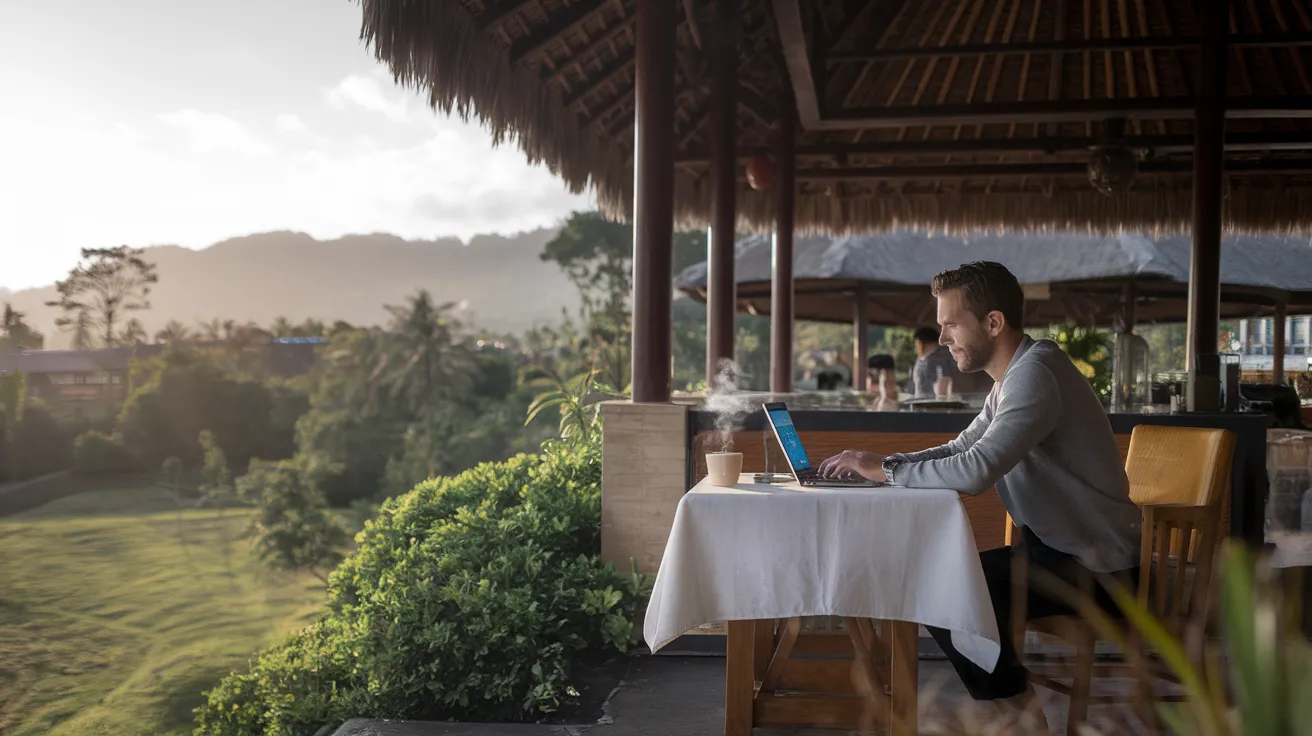countries where you can live cheap and work online