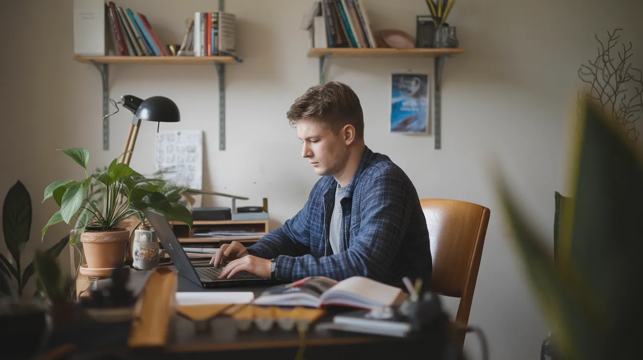 how to set up a home office on a tight budget