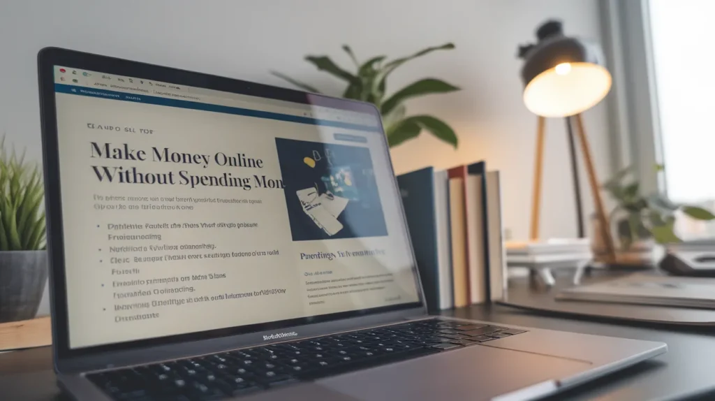 make money online without spending money