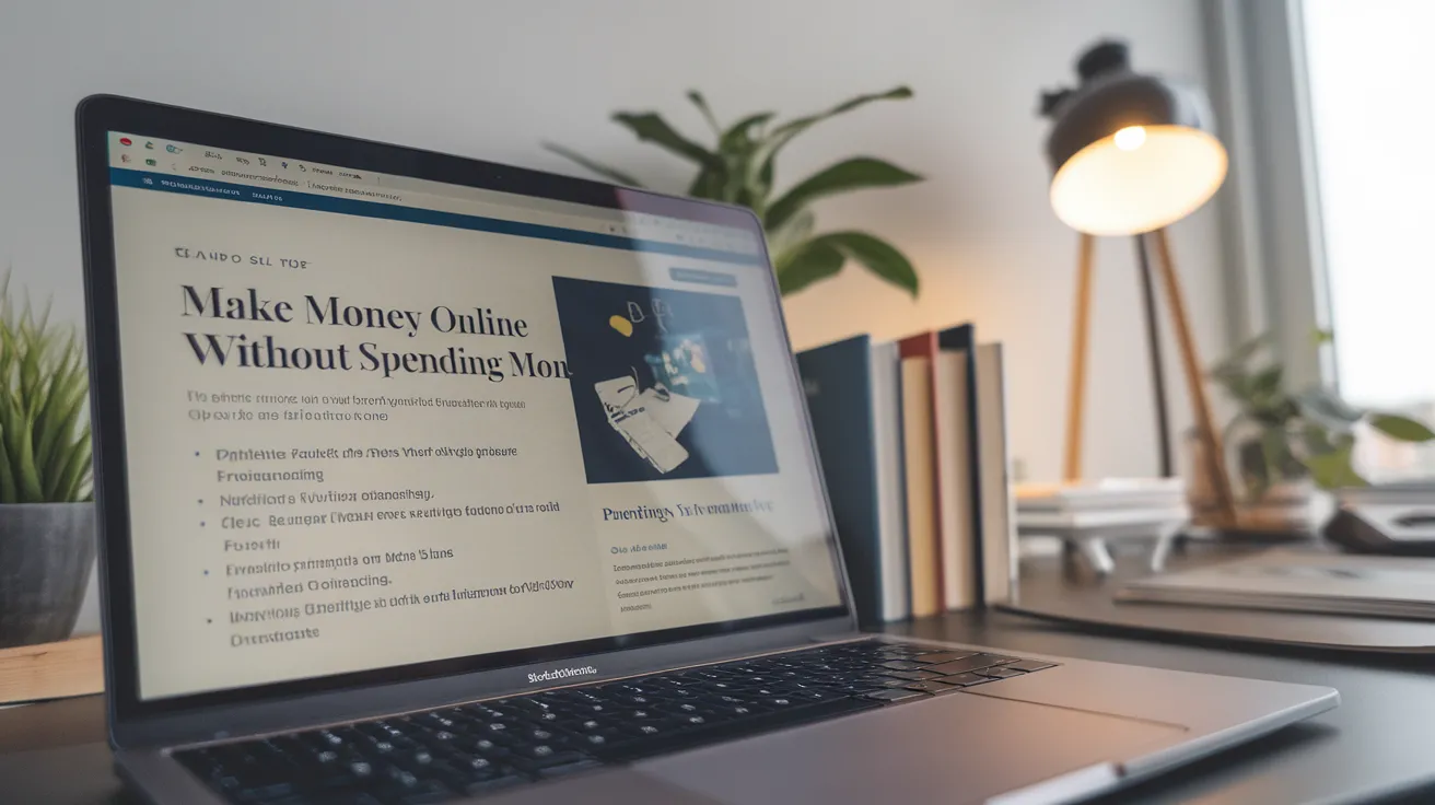 make money online without spending money
